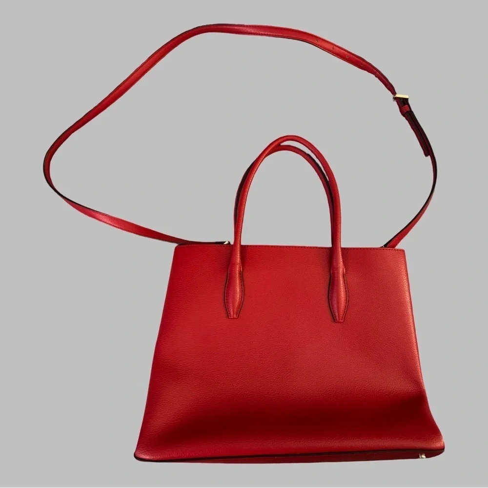 KATE SPADE Cherry Red Eva Medium Satchel